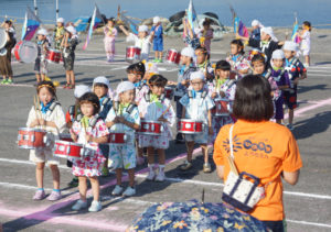 亀川夏祭り 今日新聞