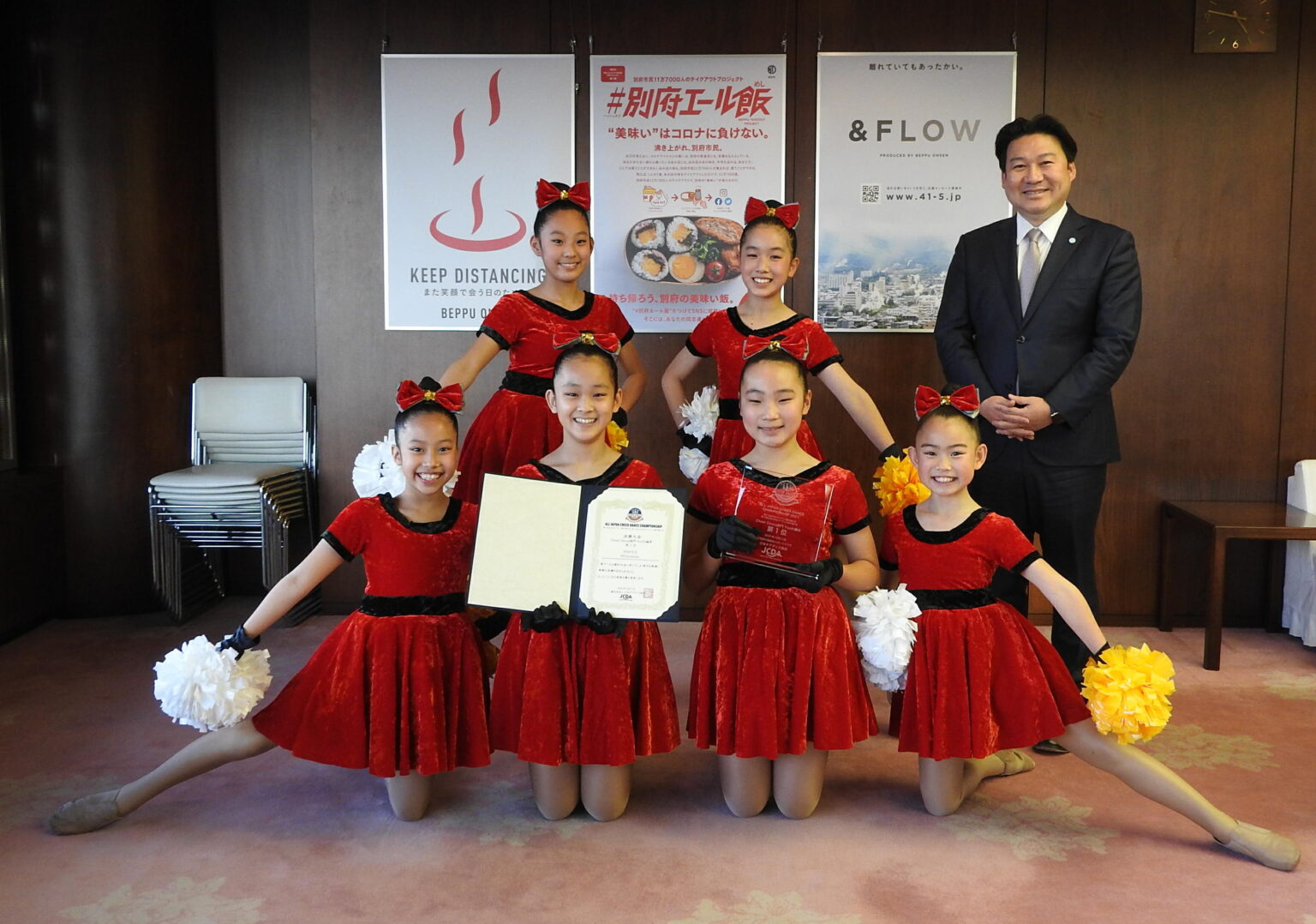 全日本チアダンス選手権大会で優勝 今日新聞