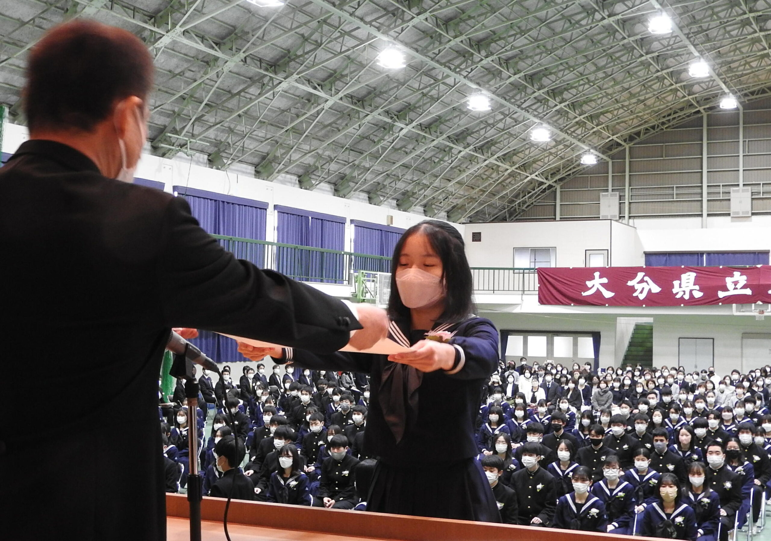 別府鶴見丘高校は236人が巣立つ 今日新聞 別府鶴見丘高校は236人が巣立つ 今日新聞