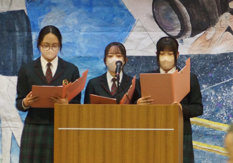 別府溝部学園高校の第16回文化祭 今日新聞